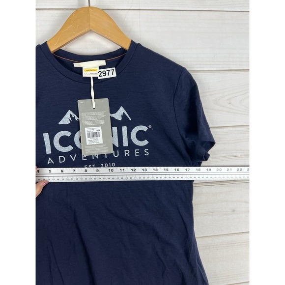 ICEBREAKER Tee Womens M Blue 100% Merino 150 Short Sleeve Co Logo NWT - Picture 7 of 10
